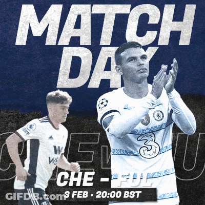 Che Vs Chelsea Soccer Match Poster GIF