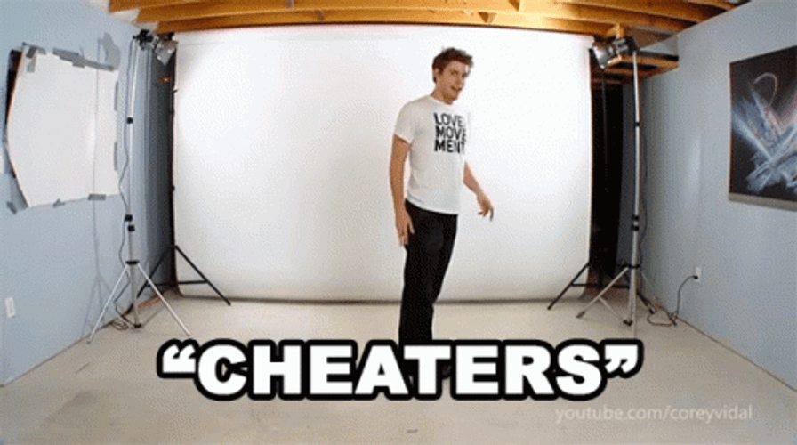 Cheater Cheaters Quotes Corey Vidal GIF
