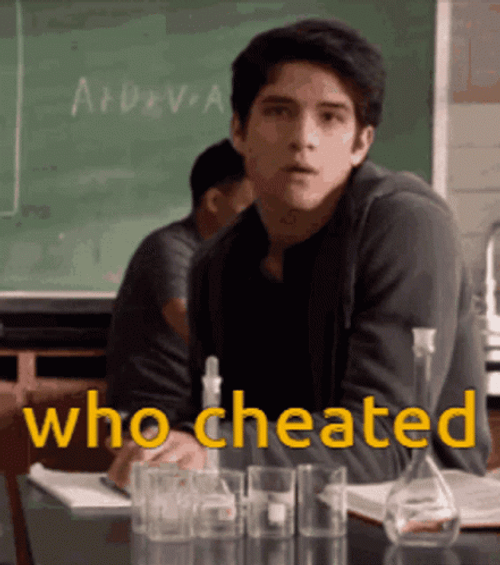 Cheater Who Cheated Points Grosh GIF