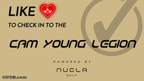Check-In Sign Powered By Nucla Golf GIF