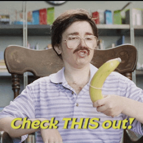 Check This Natalie Palamides Eating Spinning Banana GIF