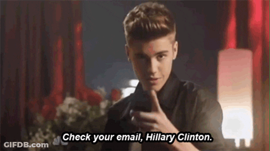 Check Your Email Justin Bieber GIF