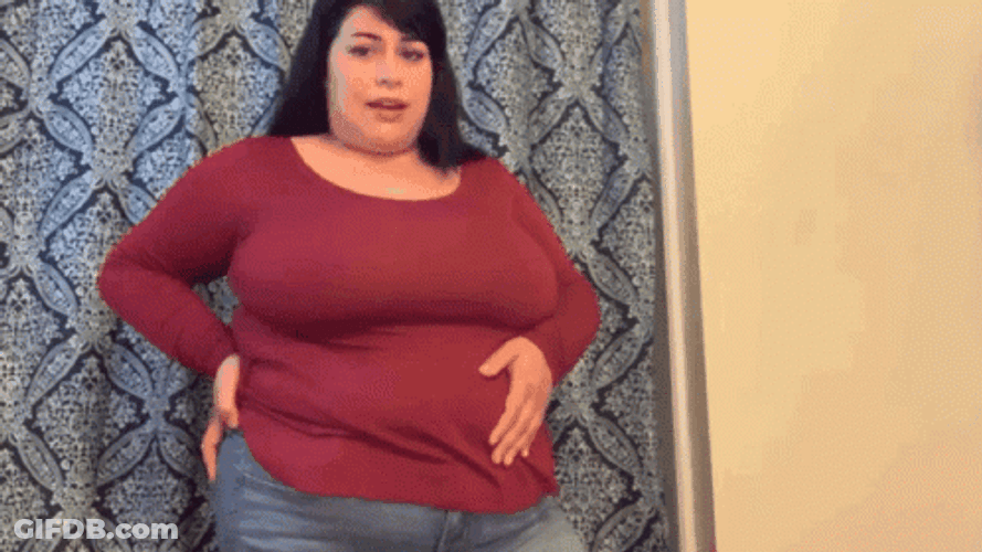 Checking For Weight Gain GIF