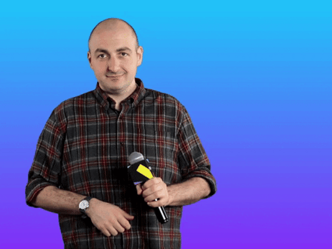 Checking Mic Is This Thing On GIF