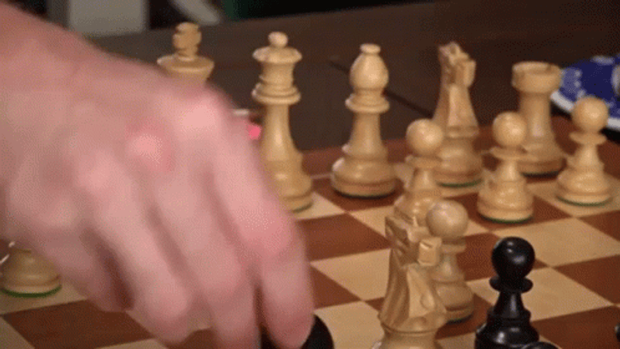 Checkmate Funny Chess Piece Capture GIF