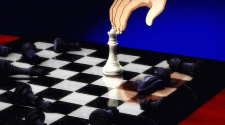 Checkmate King Chess Piece GIF