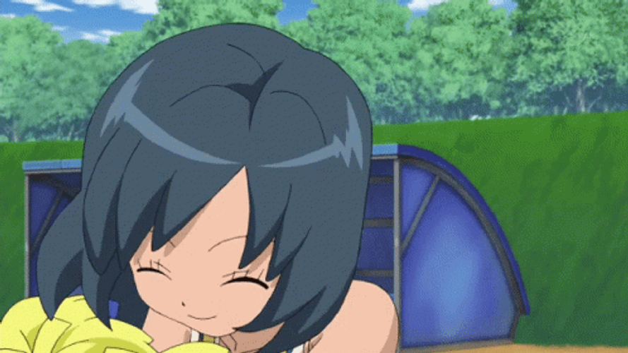 Cheer Up Cheerleader Girls Inazuma Eleven Go Anime GIF