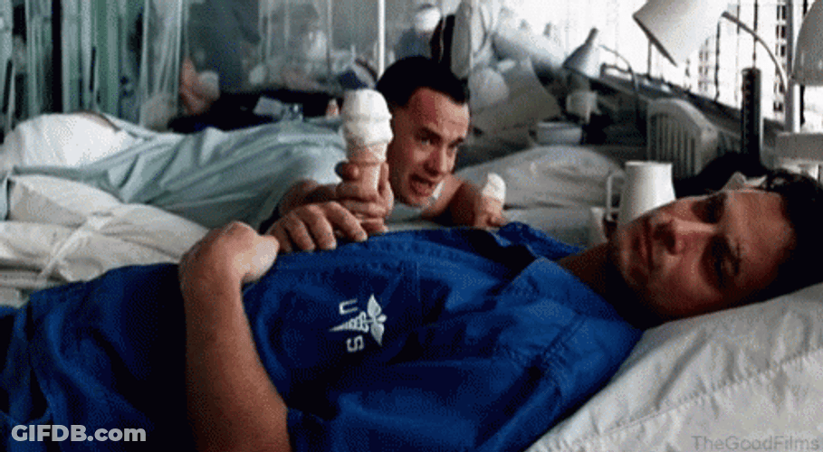 Cheer Up Lt Dan GIF