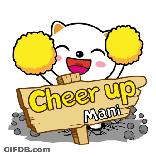 Cheer Up Mani Jumping Up And Down GIF