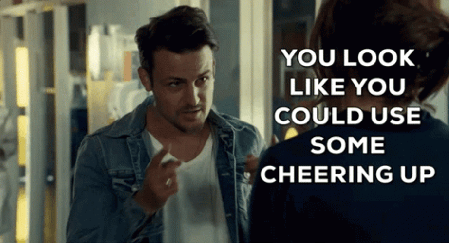 Cheer Up Tyler Hynes Saving Hope Drama Series GIF