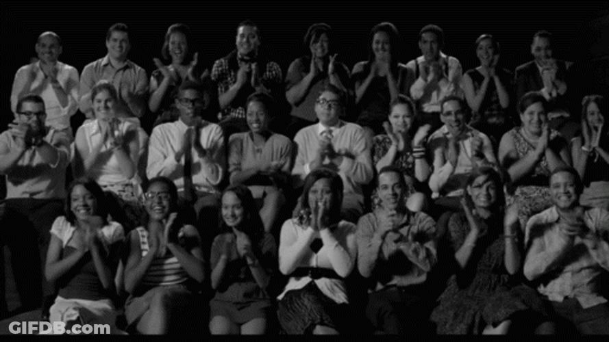 Cheering Aplausos Studio Audience GIF