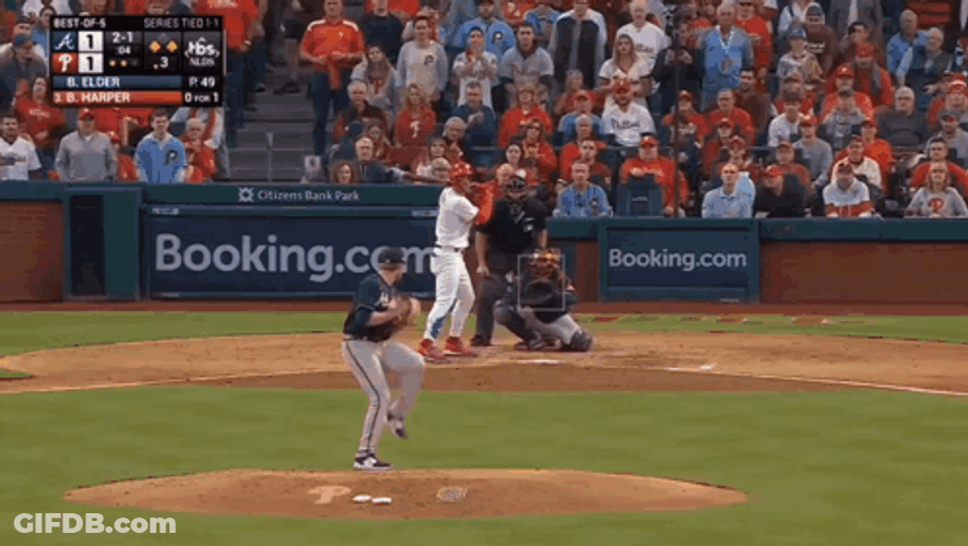 Cheering Crowd Phillies GIF