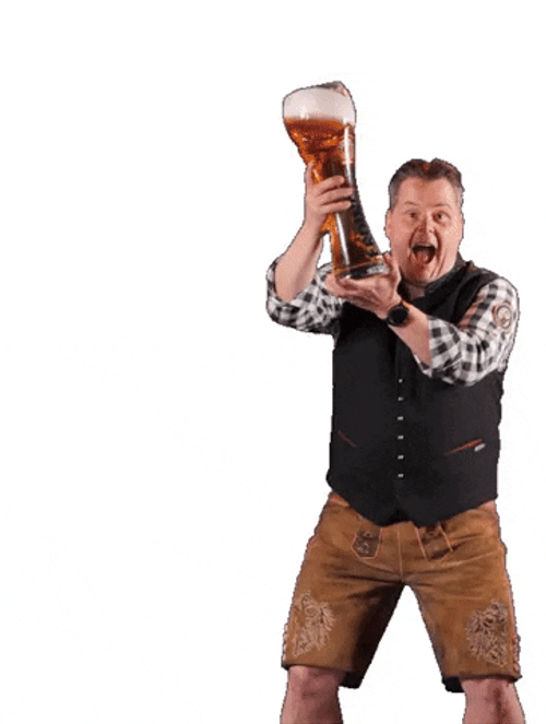 Cheering For Oktoberfest GIF