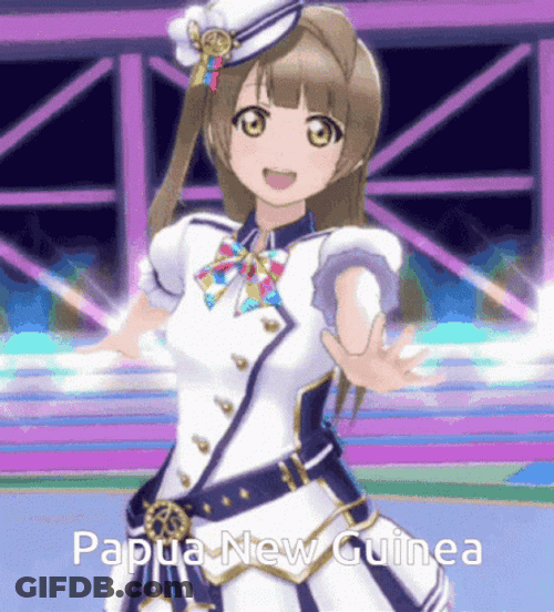Cheering For Papua New Guinea GIF