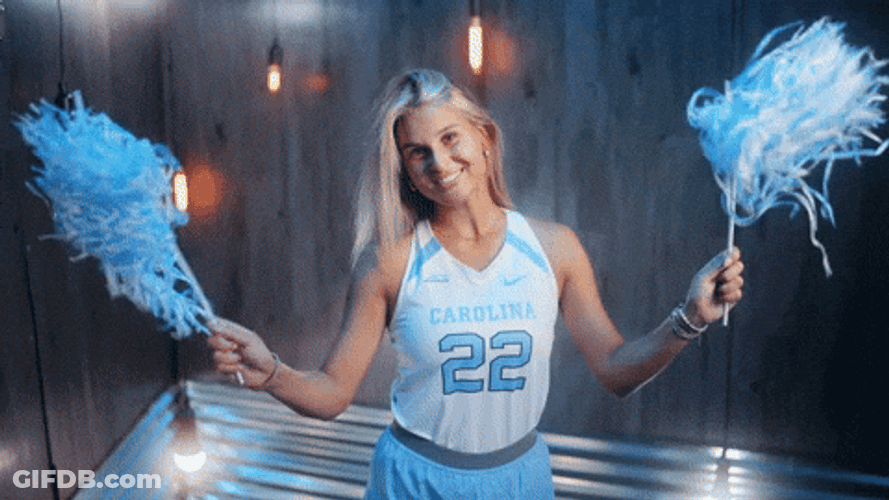 Cheering For Player Number 22 GIF