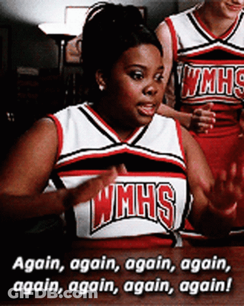 Cheerleader Again GIF