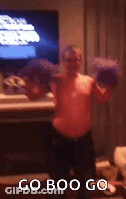 Cheerleader Go Boo Go GIF