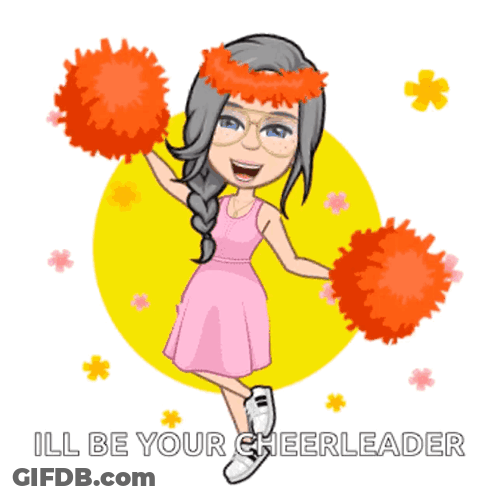 Cheerleader Saying Ill Be Your Cheerleader GIF