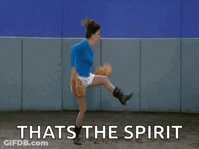 Cheerleader That's The Spirit GIF