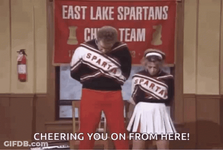 Cheerleading Will Ferrell Cheri Oteri Cheer Up GIF