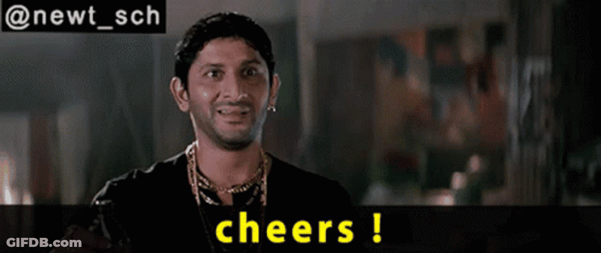 Cheers My Brother Meme GIF