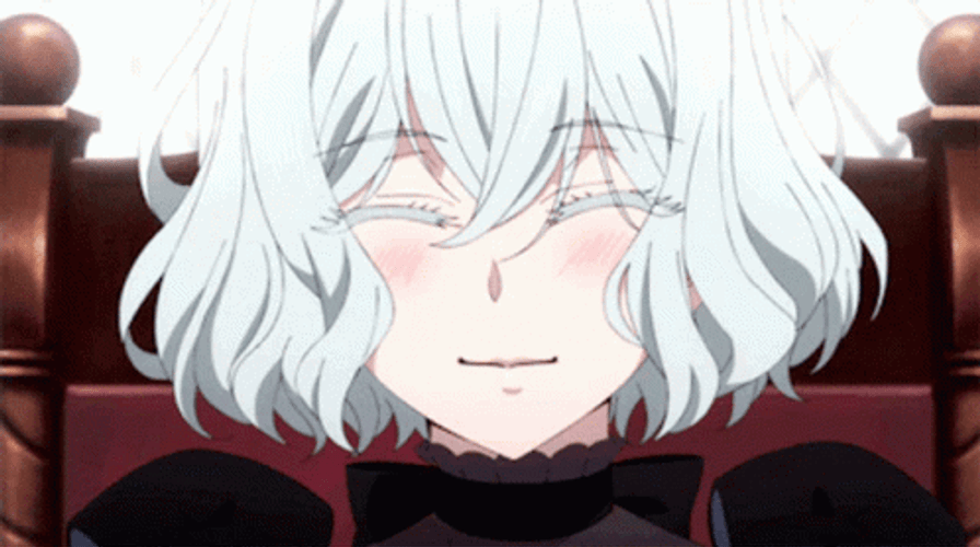Cheery Anime Girl GIF