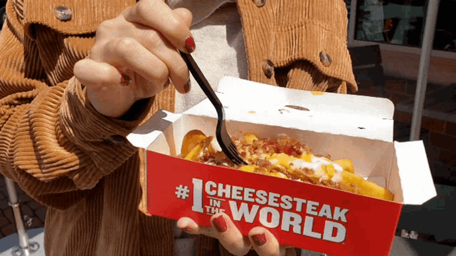 Cheese Fries Loaded Fries GIF