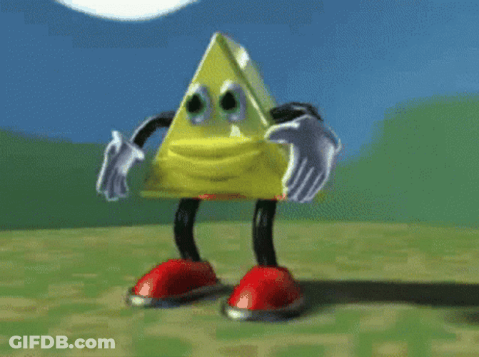 Cheese Triangle Dance Moves GIF