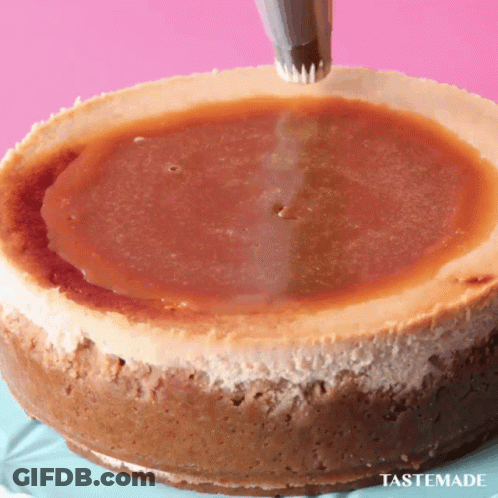 Cheesecake Closeup With Tastemade GIF