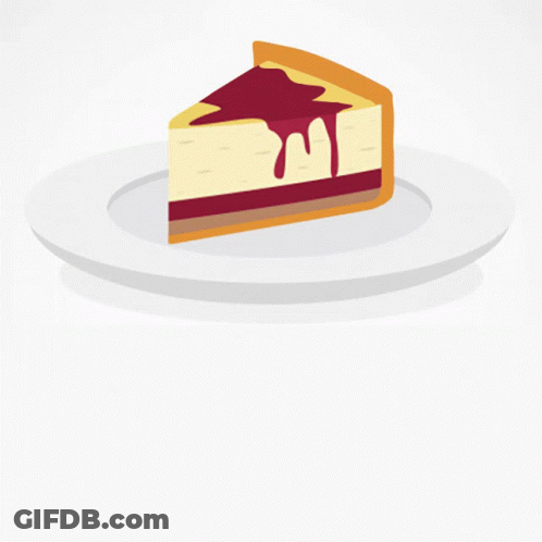 Cheesecake Slice National Cheesecake Day GIF