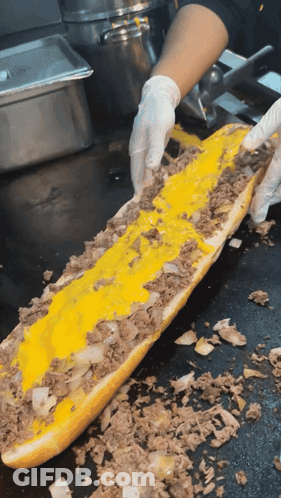 Cheesesteak Sandwich GIF