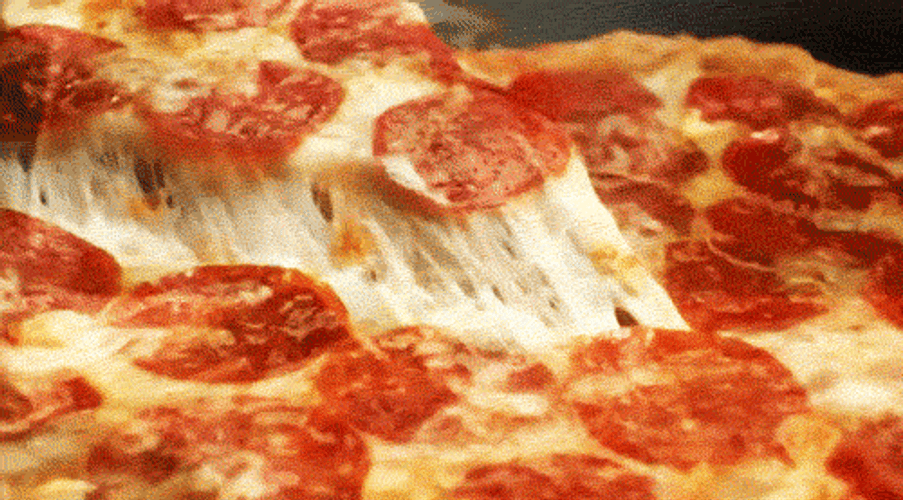 Cheesy Pepperoni Pizza GIF