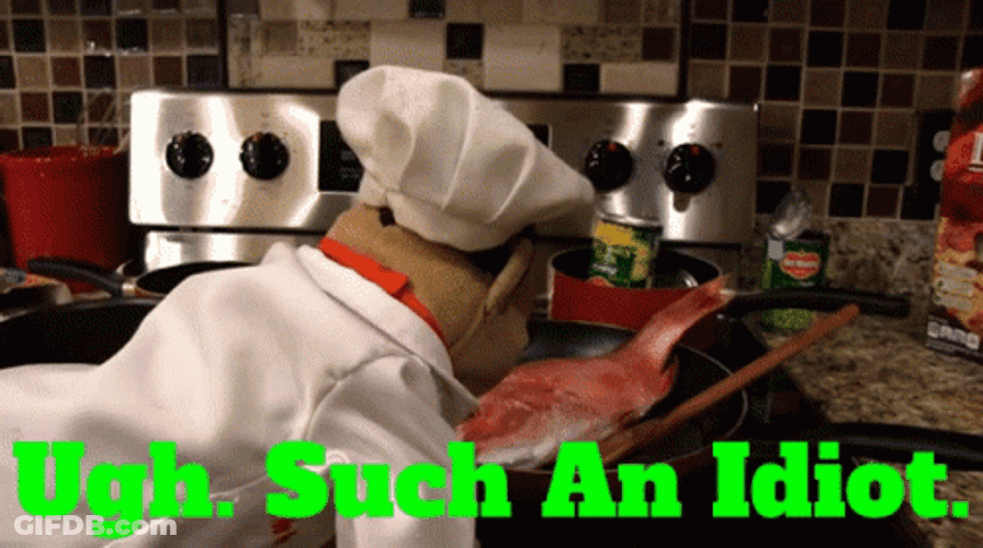 Chef Eric Such An Idiot GIF
