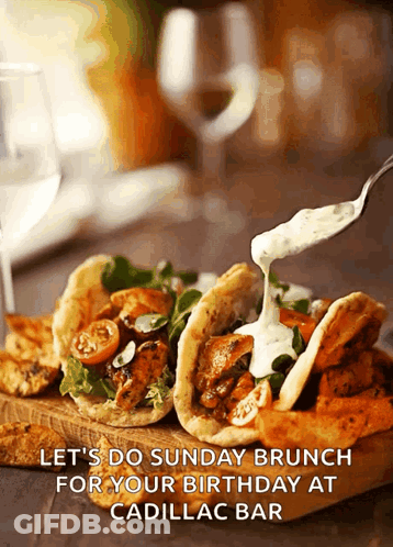 Chef Holding Stack Of Tacos GIF