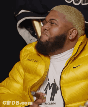 Chef In Hat With Large Dough GIF