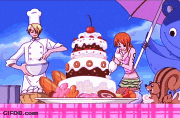 Chef Isaiah Anime Happy Birthday GIF