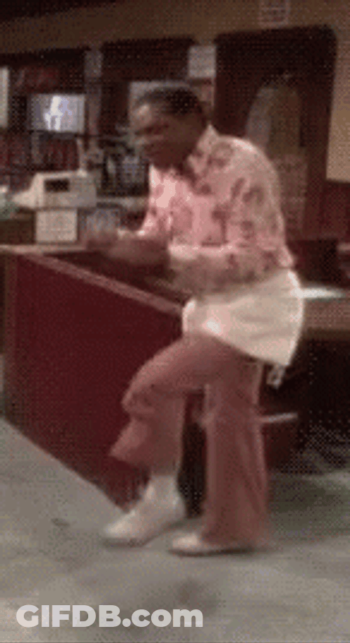 Chef Jumping Up And Down GIF