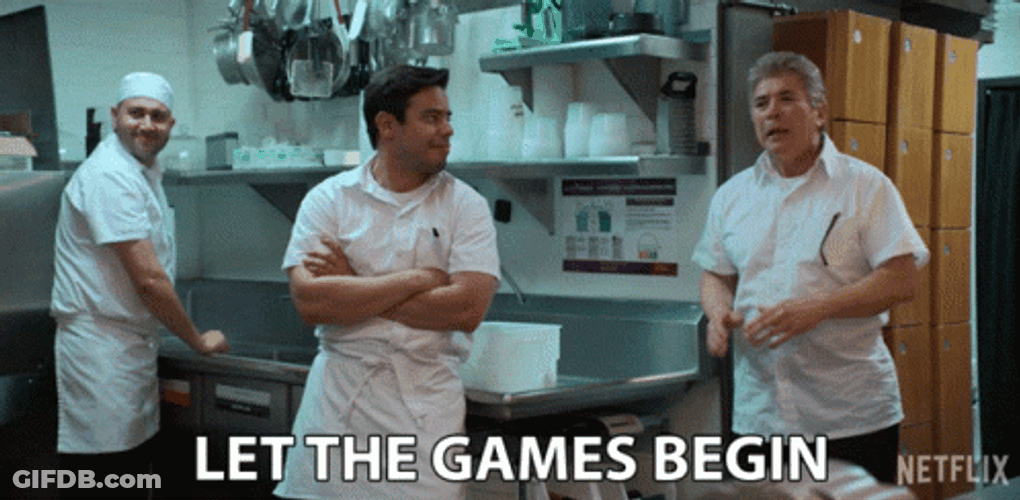 Chef Let The Games Begin GIF