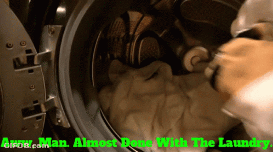 Chef Pee Pee Almost Finish With Laundry GIF