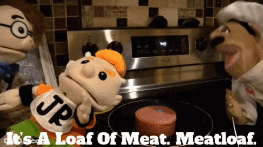 Chef Pee Pee Explaining It Is A Meatloaf GIF