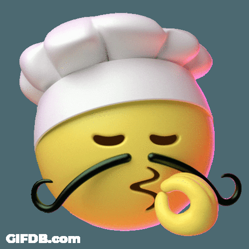 Chef's Kiss Emoji GIF