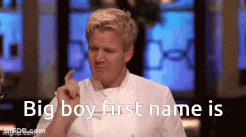 Chef Saying Big Boy Name GIF