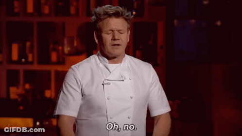 Chef Saying Oh No GIF