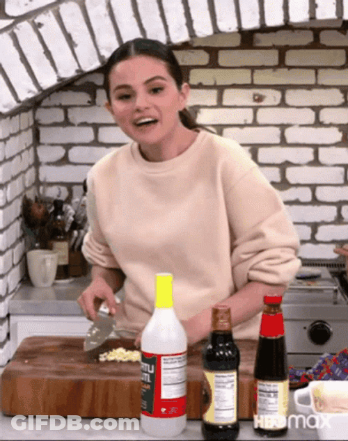 Chef Selena Gomez Cooking Show GIF
