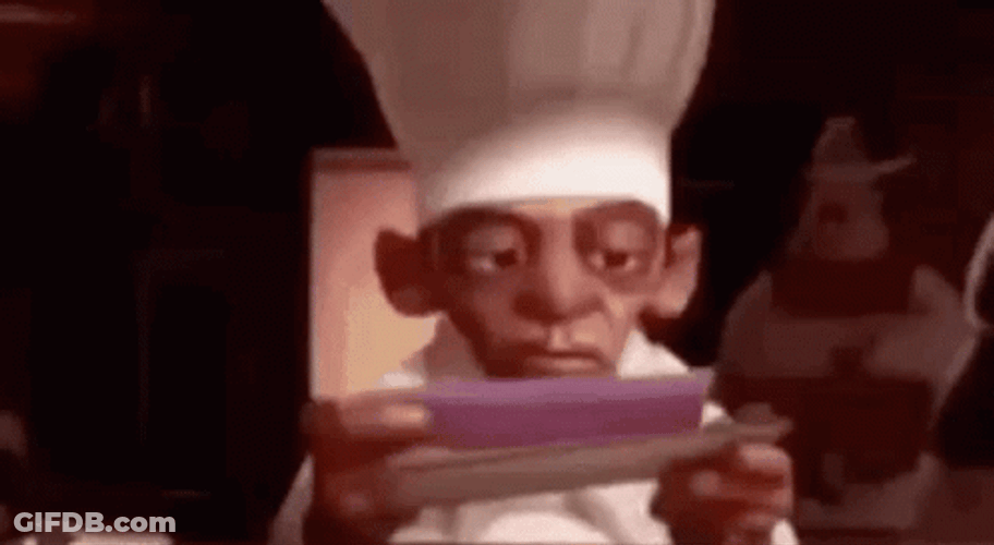 Chef Skinner Opening Letter Ratatouille GIF