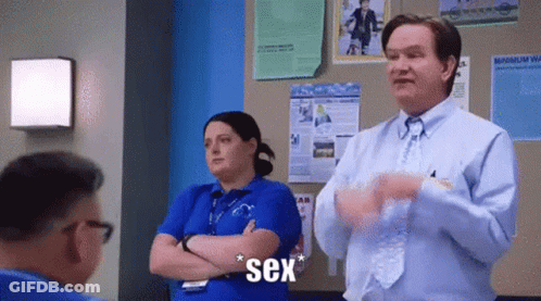 Chef Talking To Another Man GIF