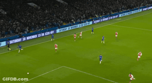Chelsea FC Women Vs Liverpool FC Men Soccer Game GIF