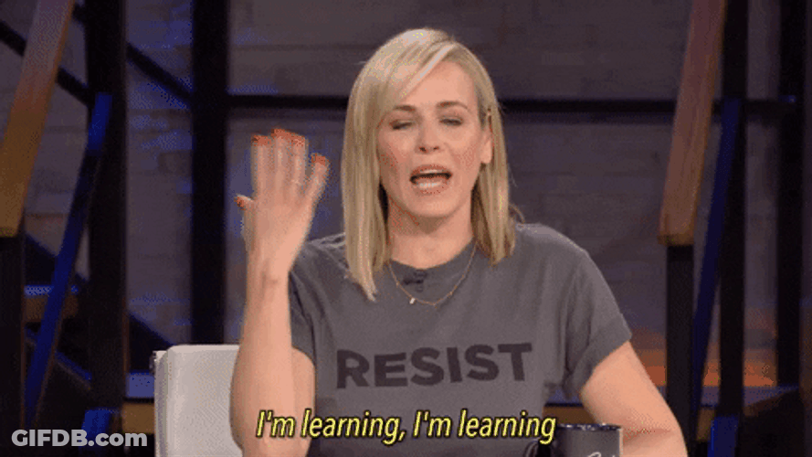 Chelsea Handler Im Learning GIF
