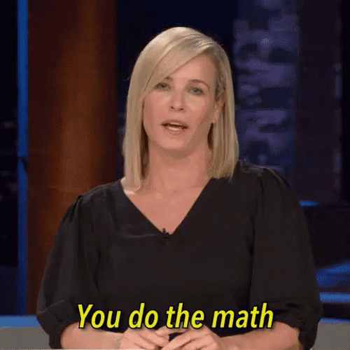 Chelsea Handler You Do The Math GIF