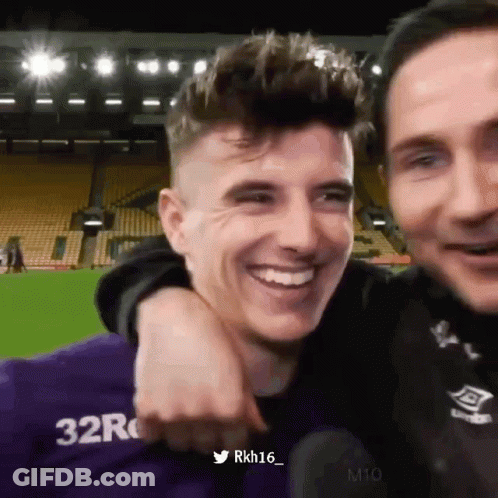 Chelsea TV Soccer Game Blue Jerseys GIF